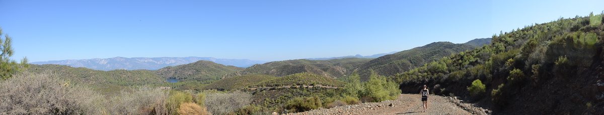 Vue panoramique des montagnes