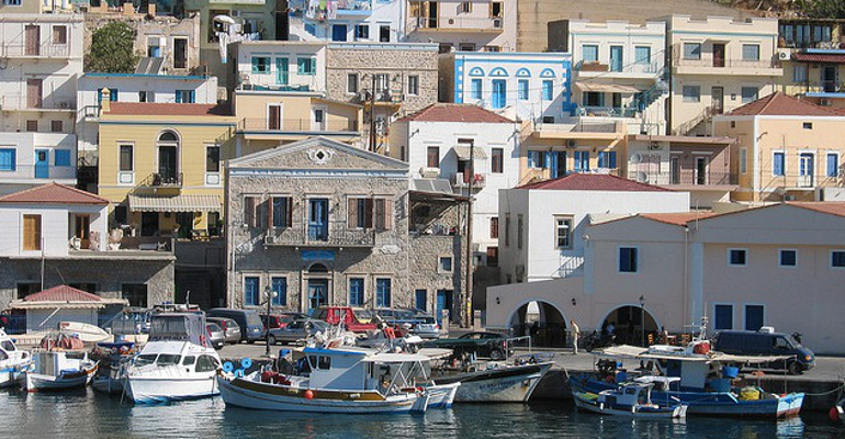 Port avec bateaux