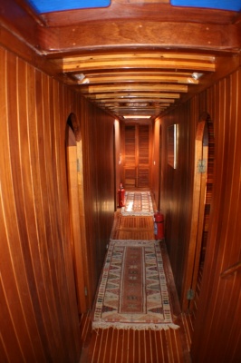Couloir en bois